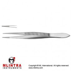 Splinter Forcep Straight - Serrated Jaws Stainless Steel, 10.5 cm - 4"